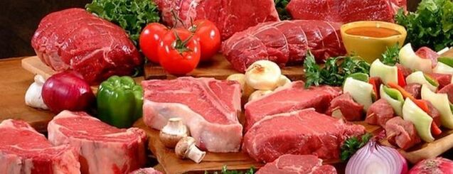 Fleisch ist ein aphrodisierendes Produkt, das die Potenz perfekt steigert